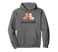 Funny Bean & Chill Powered by Beans Lover Vegan Humour Sweat à Capuche