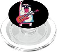 Funny Bear Nurse Rock Music, Joueur de Guitare, Dessin animé PopSockets PopGrip pour MagSafe