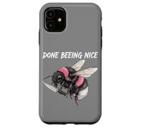 Funny Bee Hive Honey Lover Tee Funny Beekeeper Coque pour iPhone 11