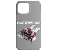 Funny Bee Hive Honey Lover Tee Funny Beekeeper Coque pour iPhone 16 Pro Max