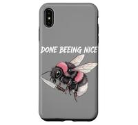 Funny Bee Hive Honey Lover Tee Funny Beekeeper Coque pour iPhone XS Max