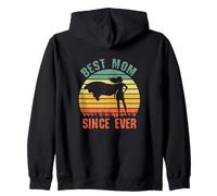 Funny Best Mom Since Ever Super Mothers Sweat à Capuche