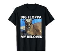 Funny Big Floppa Mon chat mème Big Floppa bien-aimé T-Shirt