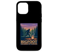 Funny Bigfoot a attrapé Mon Jeu de Mots à Hot-Dog de Wiener Camping Coque pour iPhone 12/12 Pro