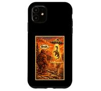Funny Bigfoot Bruh UFO Alien Loch Ness Monster Abduction Coque pour iPhone 11