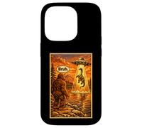 Funny Bigfoot Bruh UFO Alien Loch Ness Monster Abduction Coque pour iPhone 14 Pro