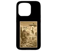 Funny Bigfoot Bruh UFO Alien Loch Ness Monster Abduction Coque pour iPhone 15 Pro