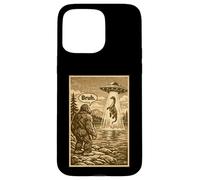 Funny Bigfoot Bruh UFO Alien Loch Ness Monster Abduction Coque pour iPhone 15 Pro Max