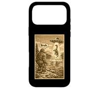 Funny Bigfoot Bruh UFO Alien Loch Ness Monster Abduction Coque pour iPhone 17 Pro Max