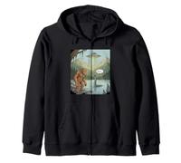 Funny Bigfoot Sasquatch Loch Ness Monster OVNI Alien Sweat à Capuche