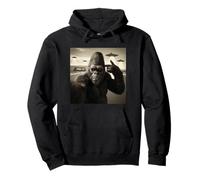 Funny Bigfoot Selfie Adventure UFOs Encounter Area 51 Sweat à Capuche