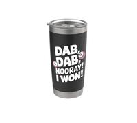 Funny Bingo - Dab Dab Hourra Gobelet isotherme en acier inoxydable double paroi