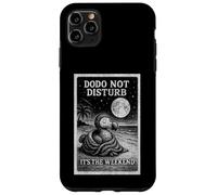 Funny Bird Dodo It's The Weekend Lazy Animal Graphic Coque pour iPhone 11 Pro Max