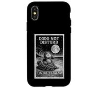 Funny Bird Dodo It's The Weekend Lazy Animal Graphic Coque pour iPhone X/XS