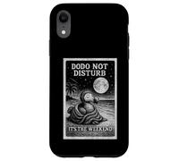 Funny Bird Dodo It's The Weekend Lazy Animal Graphic Coque pour iPhone XR