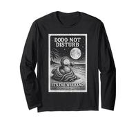 Funny Bird Dodo It's The Weekend Lazy Animal Graphic Manche Longue