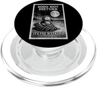 Funny Bird Dodo It's The Weekend Lazy Animal Graphic PopSockets PopGrip pour MagSafe