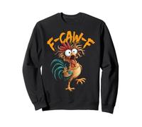Funny Bird Fcawf Chicken F Caw F Coq Whisperer Fawk Off Sweatshirt