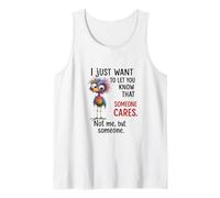 Funny Bird Quote Sarcastic I Dont Care Men Women Débardeur