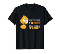 Funny Bird Statement Sometimes I think But then I Forget T-Shirt