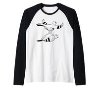Funny Bird Watcher, Meilleur ami, Pigeon empilé, Amateur d'oiseaux Manche Raglan