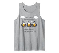 Funny Birds Chatting: I Don't Spread Conspiracy Theories Débardeur