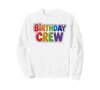 Funny Birthday Crew Boy Girl Candy Cheers to Plan 7-8 Sweatshirt