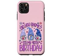 Funny Birthday Gnomes Did You GNOME Its My 40th Birthday Coque pour iPhone 11 Pro Max