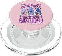Funny Birthday Gnomes Did You GNOME Its My 40th Birthday PopSockets PopGrip pour MagSafe