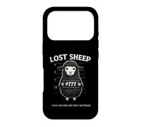 Funny Black Lost Sheep Christian Humor 777 Faith Citation Coque pour iPhone 17 Pro