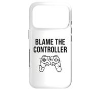 Funny Blame The Controller T-Shirt Humoristique pour Gamer Coque pour iPhone 17 Pro