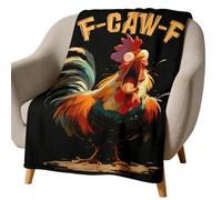 Funny BlankeT - Chicken Winter Soft Gag Wrap, Novelty Blanket Bed Throws Bedroom Decor | For Couch Bedroom Living Room Farmhouse Office Men Women Kids Holiday Stocking Stuffers Amusing Blankets Soft M
