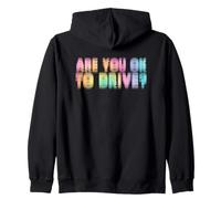 Funny Blurry Êtes-vous d'accord pour conduire un bar de fête en état d'ébriété Sweat à Capuche