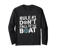 Funny Boating Rule Don't Fall Off The Boat Sarcasm Joke Manche Longue