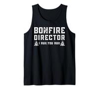 Funny Bonfire Director I Run You Run Bonfire Night Graphic Débardeur