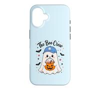 Funny Boo Crew Dad Ghost Casquette de Baseball Halloween Famille Coque pour iPhone 16
