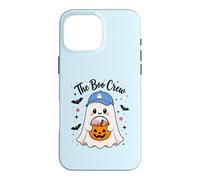 Funny Boo Crew Dad Ghost Casquette de Baseball Halloween Famille Coque pour iPhone 16 Pro Max