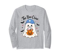 Funny Boo Crew Dad Ghost Casquette de Baseball Halloween Famille Manche Longue