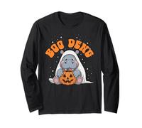 Funny Boo Deng Baby Pygmy Hippo Effrayant Trick Or Treat Manche Longue