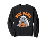 Funny Boo Deng Baby Pygmy Hippo Effrayant Trick Or Treat Sweatshirt