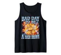 Funny Bootleg Bad Day to Be A Hash Brown Débardeur