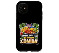 Funny Boricua Foodie No Me Invites Si No Hay Comida Coque pour iPhone 11