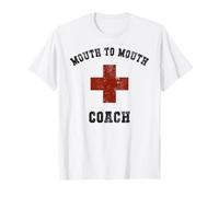 Funny Bouche À LA Bouche Coach Expert Save Yourself Camp T-Shirt