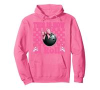 Funny Bowling Bowler Girl Mom Mother's Day This Is How I Roll Sweat à Capuche