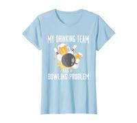 Funny Bowling I Mon équipe d'alcool a un problème de bowling T-Shirt