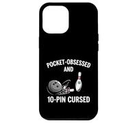 Funny Bowling Pocket Obsessed 10 Pin Cursed Bowler Coque pour iPhone 12 Pro Max