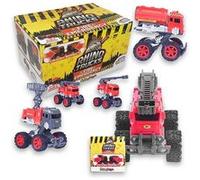 Funny Box Rhino Truck Fire Emergency avec 2 véhicules Sbabam