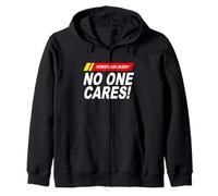 Funny Breaking Newsflash Buddy - No One Cares! Sarcastique Sweat à Capuche