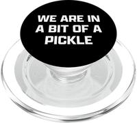 Funny British Slang A Bit of A Pickle PopSockets PopGrip pour MagSafe