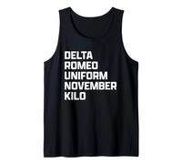 Funny British Slang Drunk Débardeur